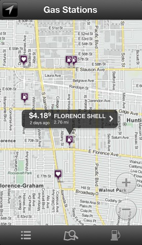 MapQuest Gas Prices