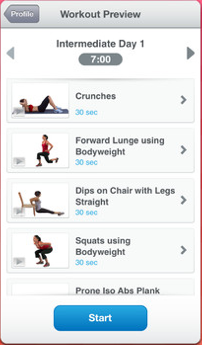 7-Minute Workout for iPhone