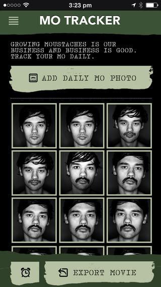 Movember Mobile for iPhone