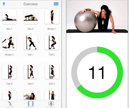 Virtual Trainer Stretch for iPhone