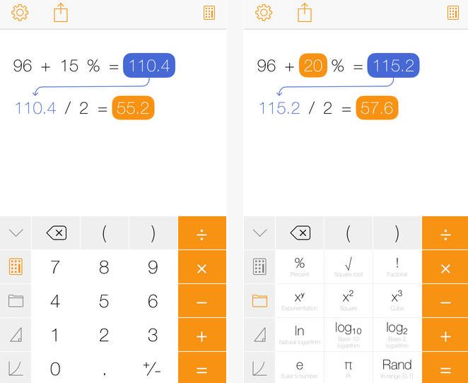 Tydlig Super Calculator for iPhone