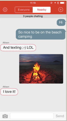 FireChat Off the Grid Chat App