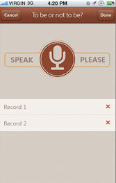 Interview Recorder for iPhone