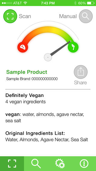 Is It Vegan? + for iPhone