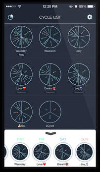 3CYCLE Daily Scheduler for iPhone