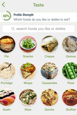 Nutrino: Healthy Foods App for iPhone