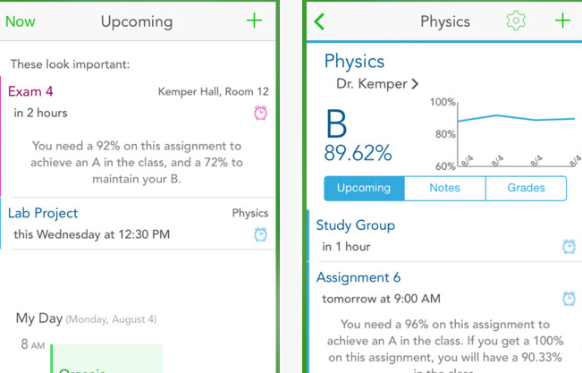 5 Study Calendars and Course Organizers for iPhone