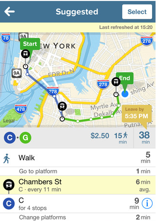 Citymapper Live Transit App