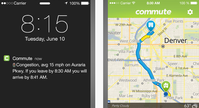 Commute App for Traffic & Road Conditions