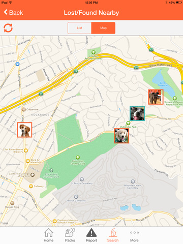 Finding Rover for iPhone: Find Your Lost Dog