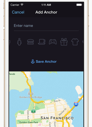 Anchor Pointer GPS Compass for iPhone