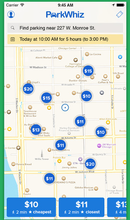ParkWhiz for iPhone: Find Parking Deals