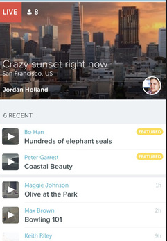 Periscope for iPhone:  Broadcast Live Video