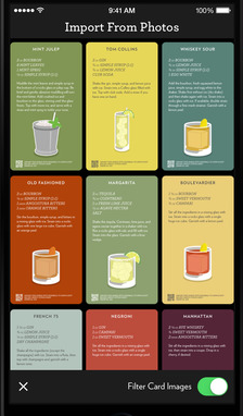 Highball for iPhone: Collect Cocktail Recipes