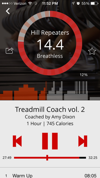 Motion Traxx: Audio Workouts for iPhone