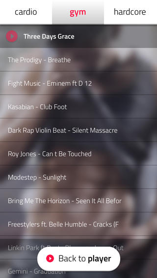 3 Gym Music Apps for iPhone