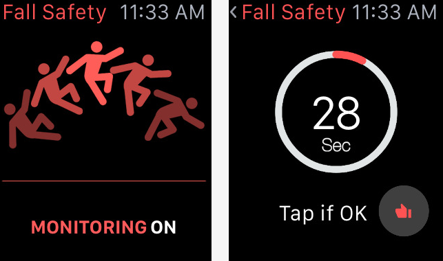 Fall Safety for iPhone