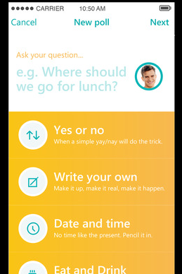 Tossup: iOS App for Planning with Friends [Free]