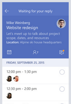 Invite: Schedule Meetings From Your Pphone