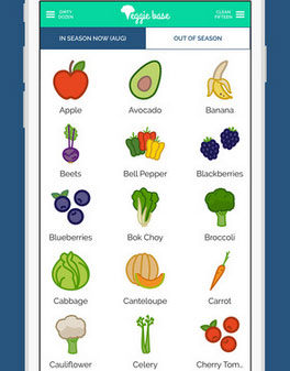 Veggie Base for iPhone: Pick Fruits & Veggies