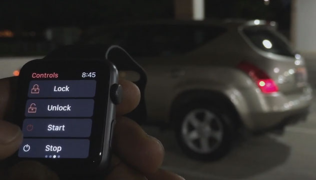 Connect2Car for Apple Watch: Start, Lock Your Car
