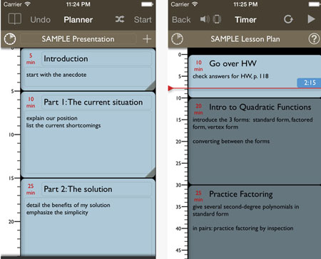 PlanTime for iPhone: Planning App