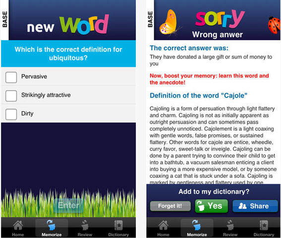 Cultiwords for iPhone Boosts Your Vocabulary