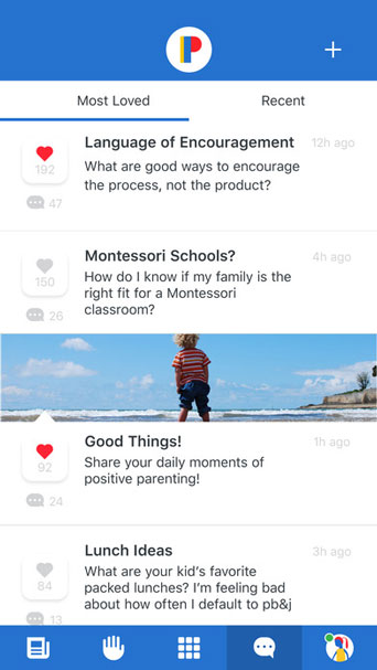 Primary iPhone App for Parents