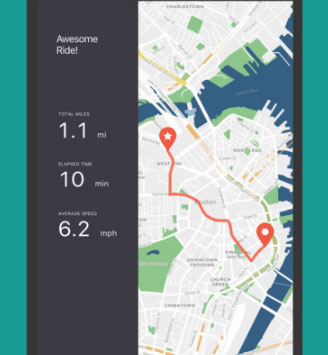 Hammerhead One Bicycle GPS + App