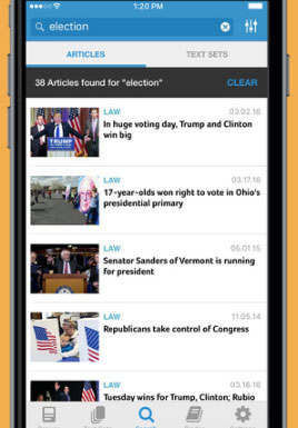 Newsela for iPhone: News At Your Reading Level