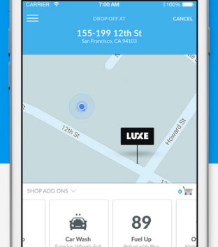 Luxe App for Valet Parking