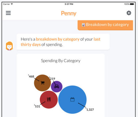 Penny for iPhone: Track Your Bills & Spending