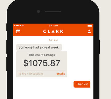 Clark for iPhone: Virtual Assistant for Tutors