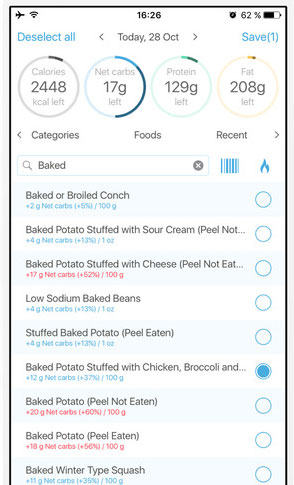 Keto Diet Tracker for iPhone