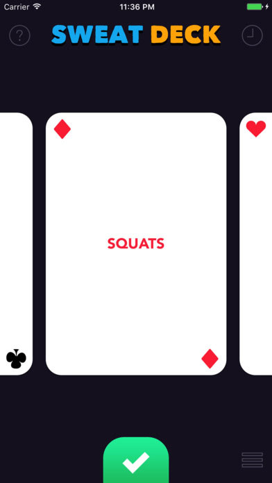 Sweat Deck for iPhone: WOD Deck of Cards