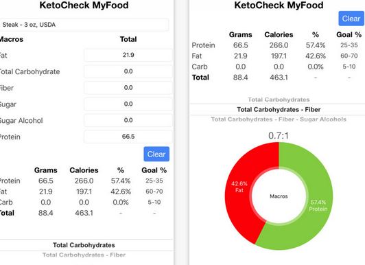 KetoCheck for iPhone