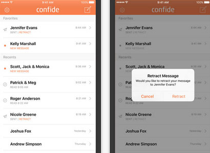 Confide: Confidential Messenger for iPhone with Screenshot Protection