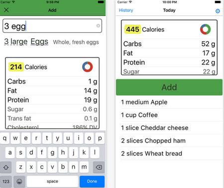 Spelt for iPhone: Calorie & Nutrition Tracker