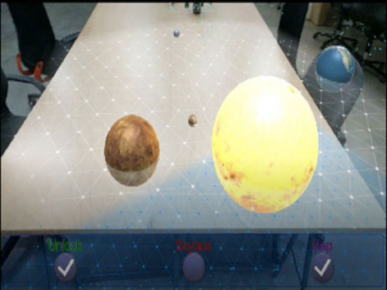 Solar System Augmented Reality App