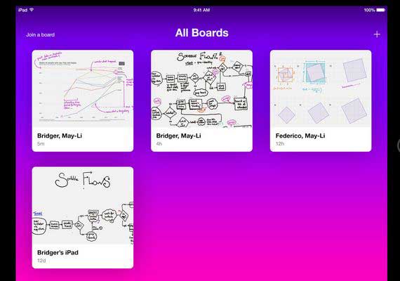 Scribble Online Whiteboard for iPhone