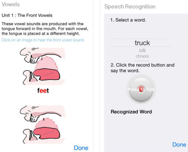 English Pronunciation Tutor Pro for iPhone