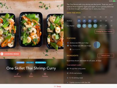 MealPrepPro with Keto & Vegan Recipes for iPhone