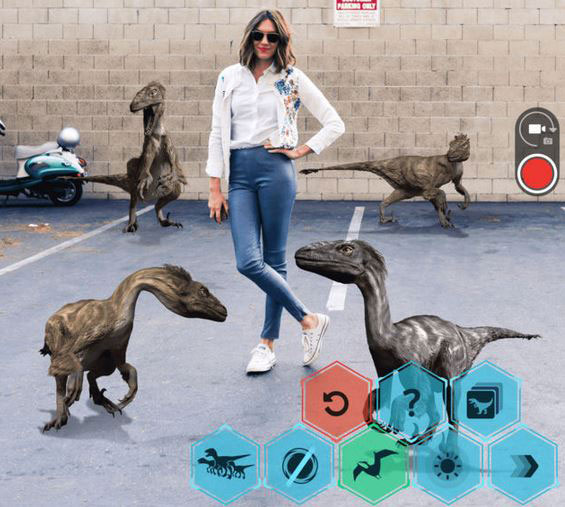 Monster Park: Augmented Reality Dino App