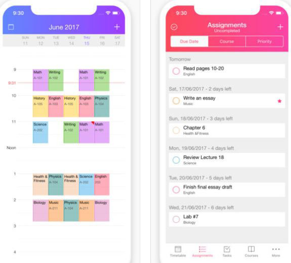 Pocket Schedule for iPhone