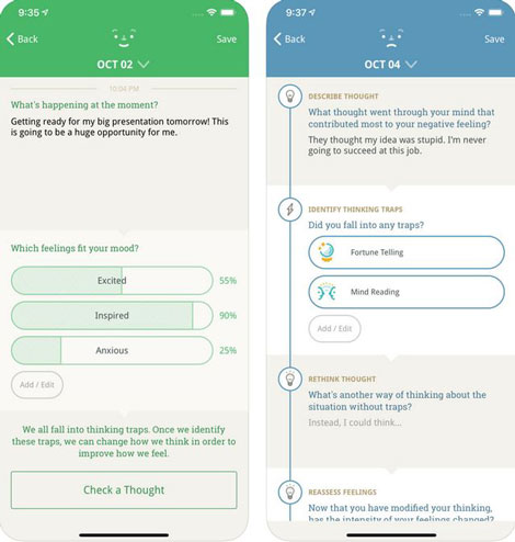 Moodnotes for iPhone