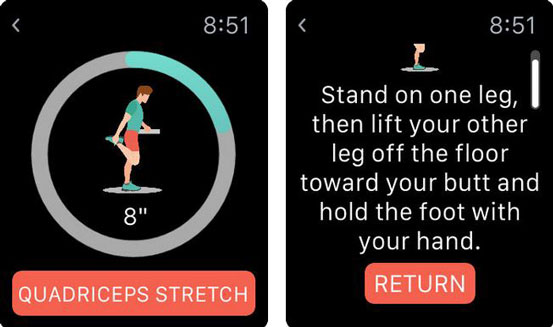 RunnerStretch: Warm Up & Cool Down App for Runners