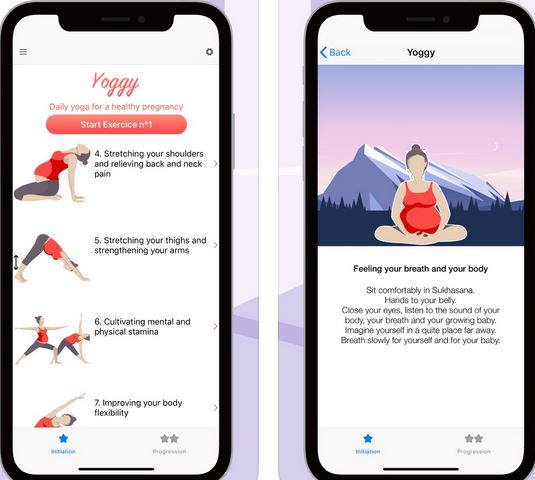 Yoggy Prenatal Workout & Yoga App