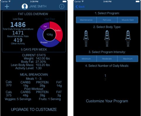 Elite Nutrition Coach for iPhone