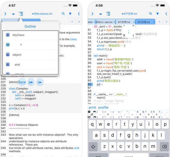 PyPro 3.5 iPhone App for Python Coders