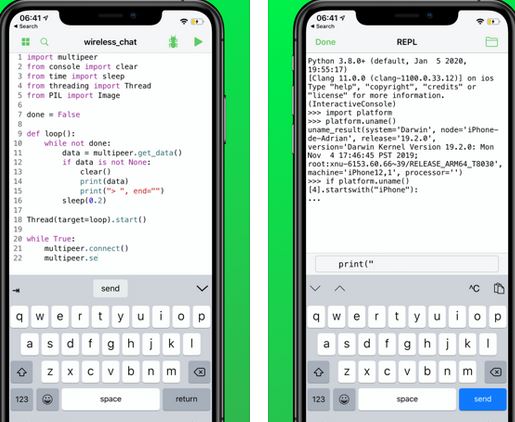 Pyto: Python 3.8 App for iPhone